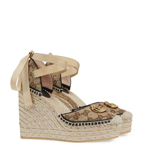 wedge gucci sandals women.